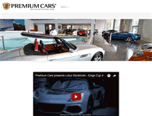 Tablet Screenshot of premiumcars.se